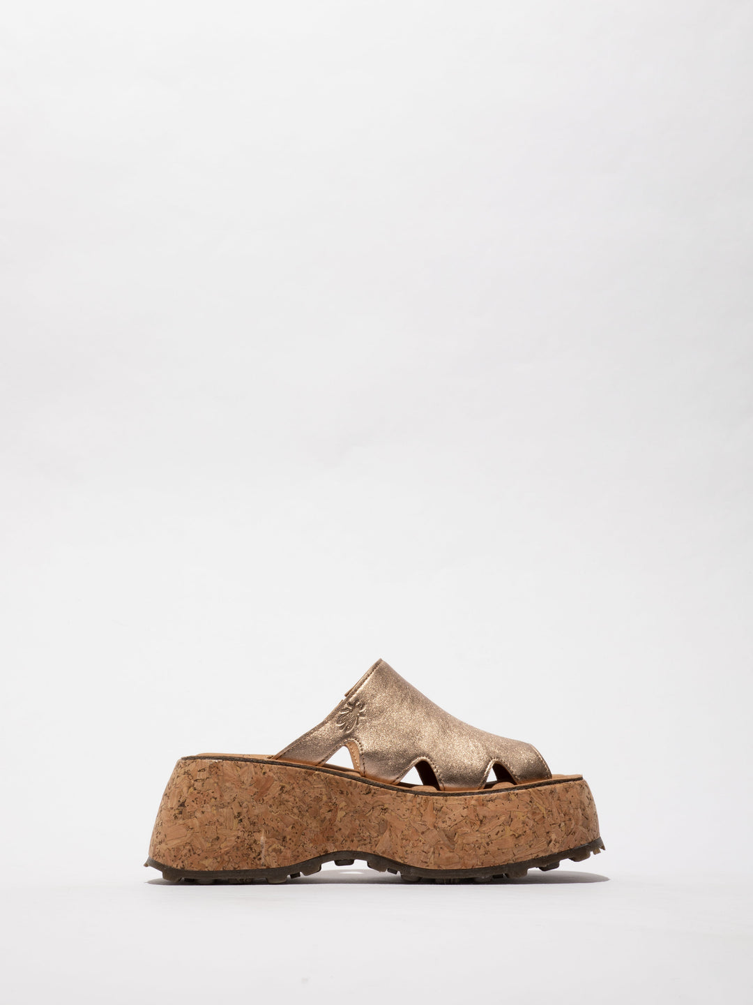 Closed Shoes on a Stylish Cork Sole