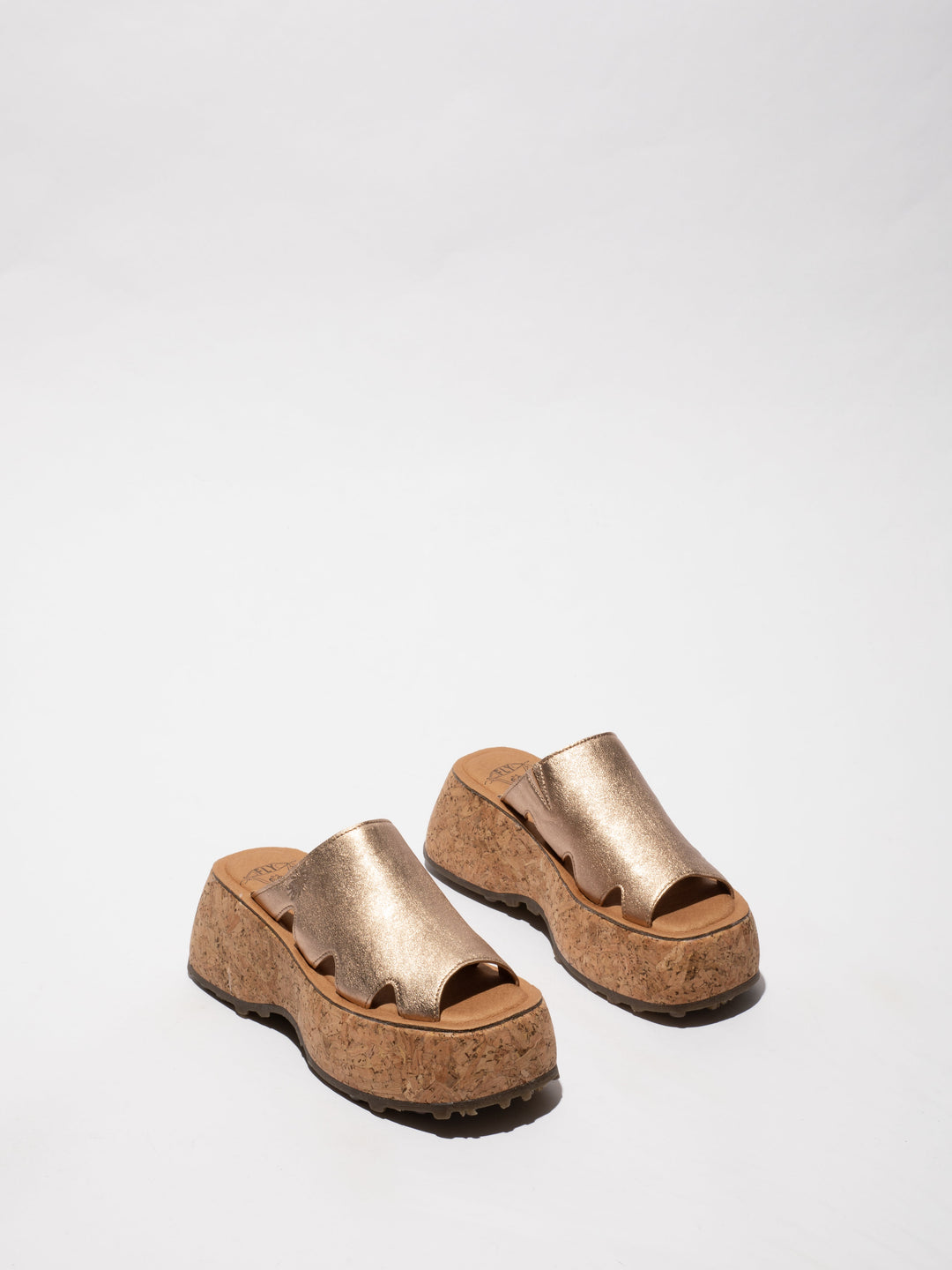 Closed Shoes on a Stylish Cork Sole