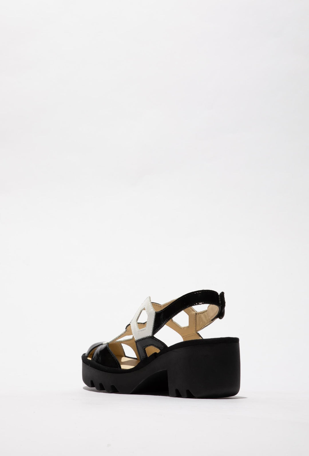 Unusual Sandals in Black and White