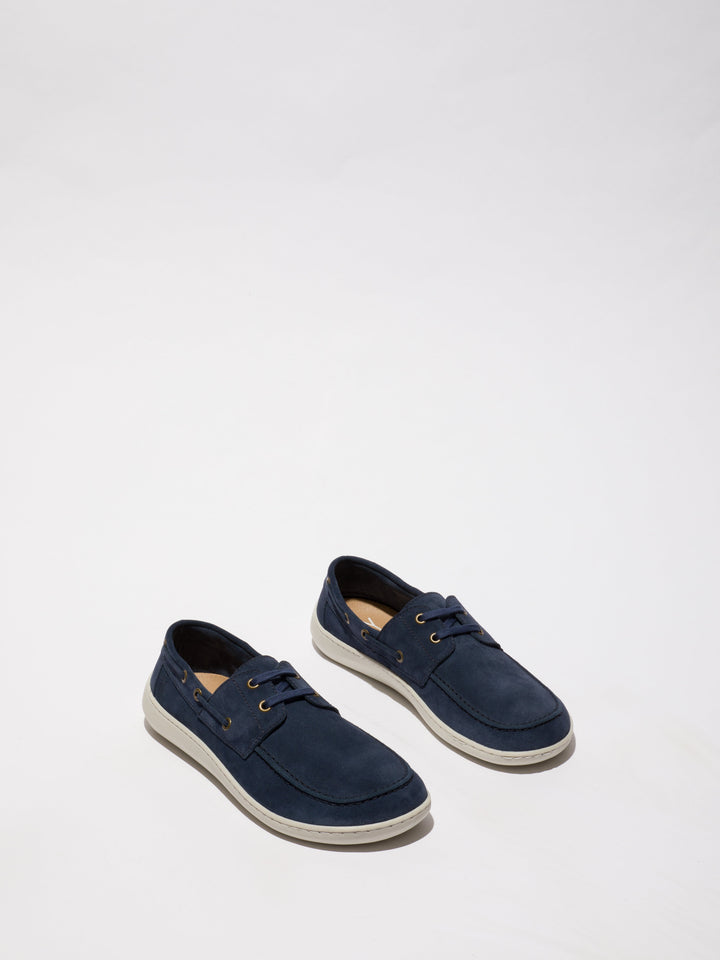 Fly London Men's Closed Shoes in Navy