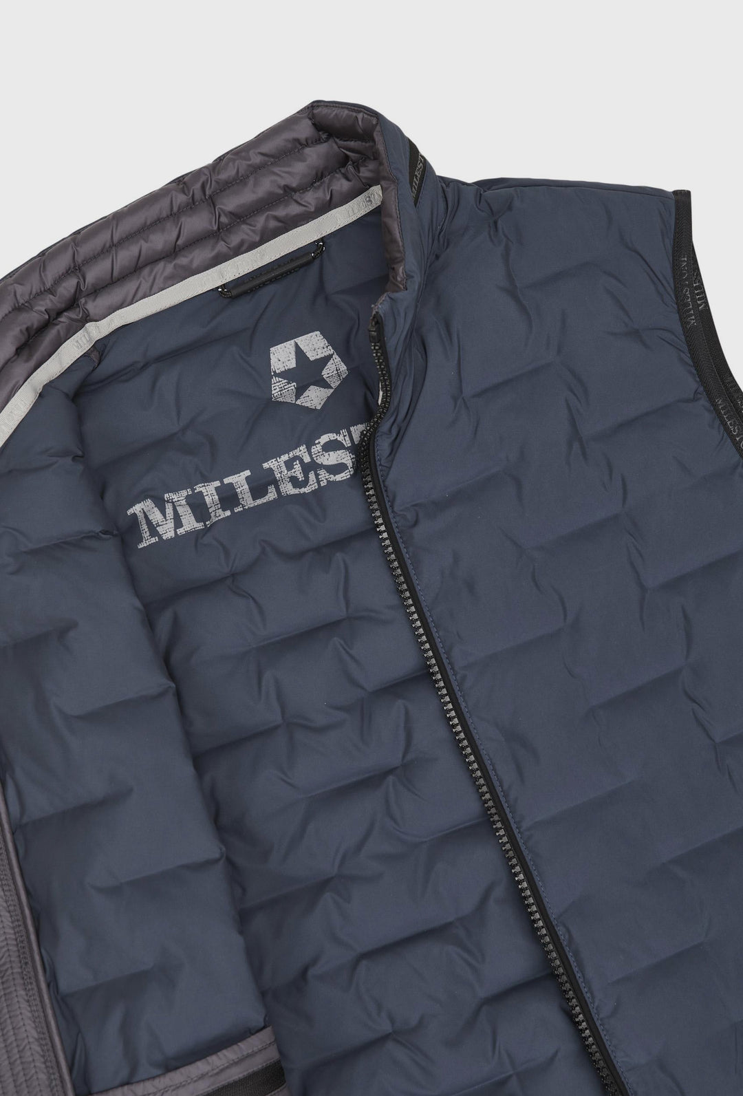 Men's Navy Quilted Gilet - Light and Insulated