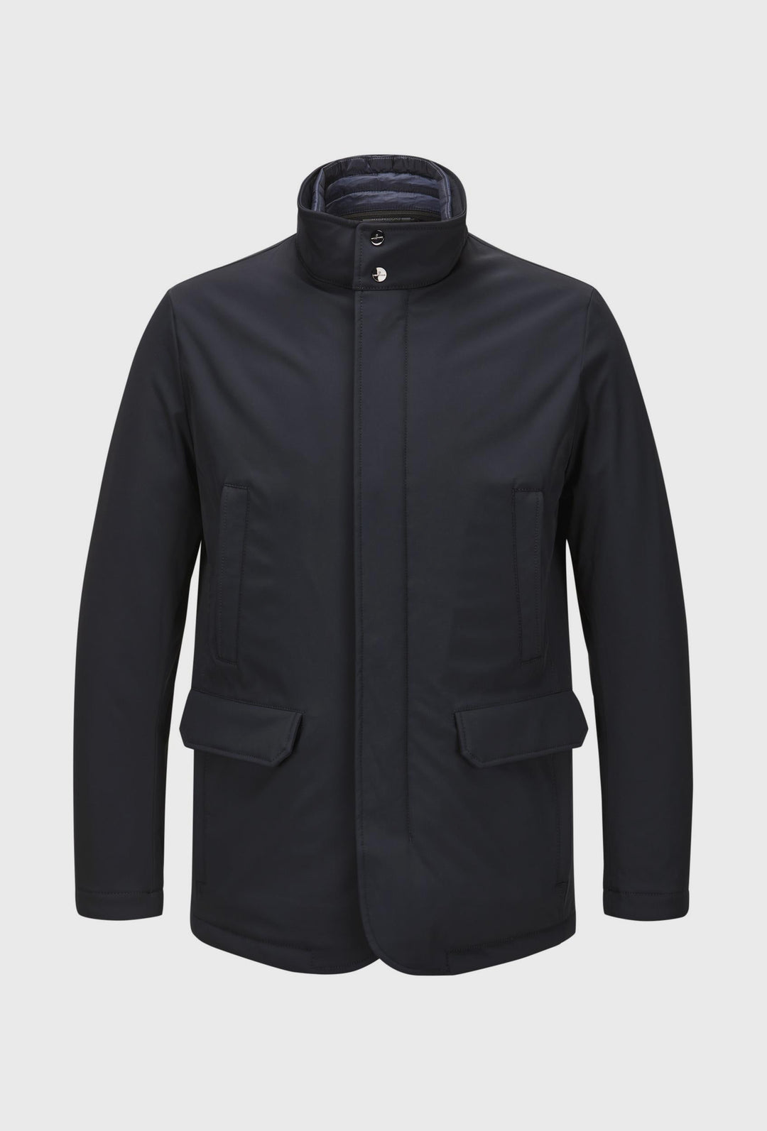 Navy Urban Jacket with a Detachable Quilted Layer